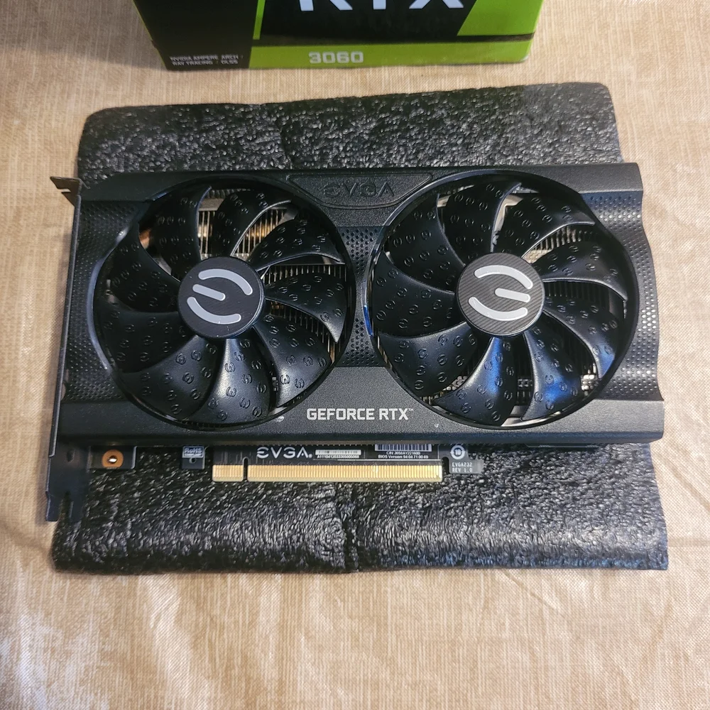 EVGA GeForce RTX Graphics Card - Black
